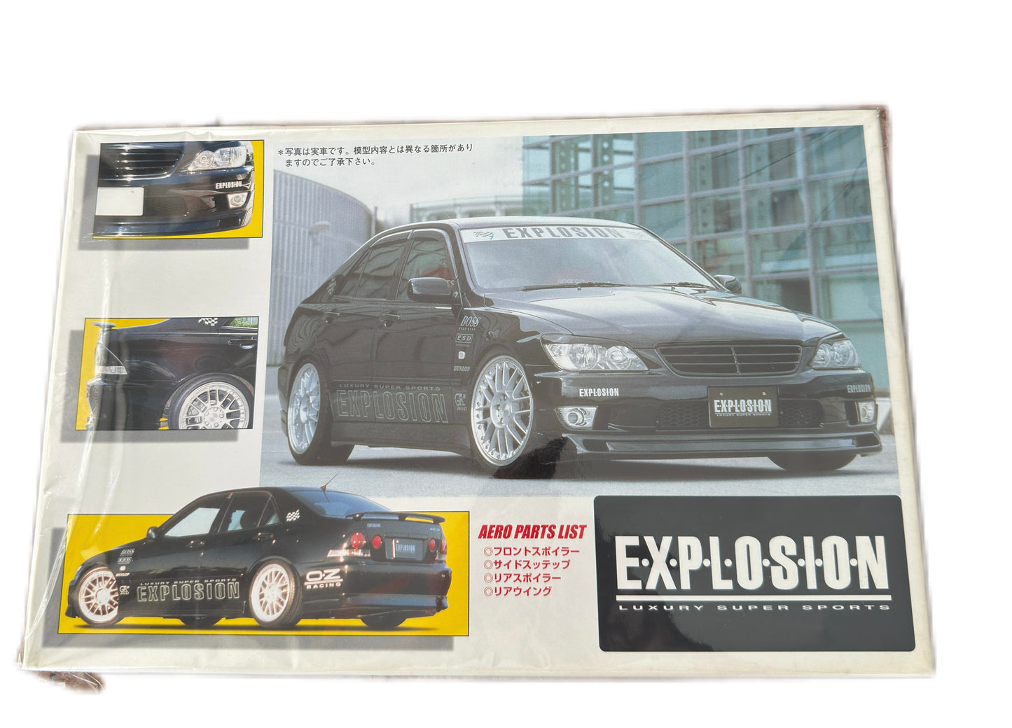 EXPLOSION Body Kit Altezza 1/24 Scale Model Car
