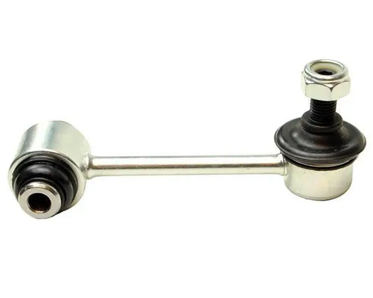 Mevotech Supreme rear stabilizer bar link kit for Lexus IS300 2001-2005 shown from alternate angle highlighting bushings, joints, and mounting hardware