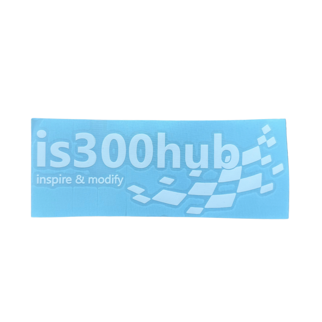 is300hub Checkered Flag Sticker