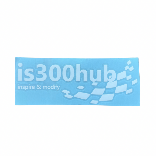 is300hub Checkered Flag Sticker