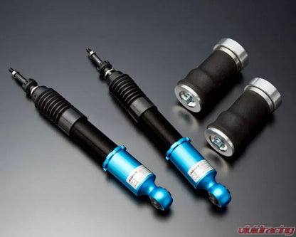 AirREX full air suspension kit for Lexus IS300 GXE SXE10 2001-2005 alternate close-up view highlighting air strut and hardware details