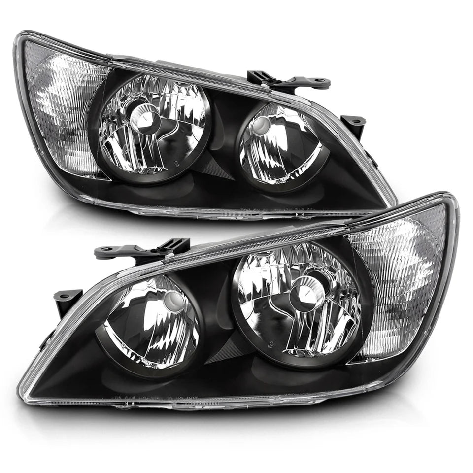 Anzo USA crystal headlight set for Lexus IS300 1998-2005 aftermarket replacement headlight upgrade