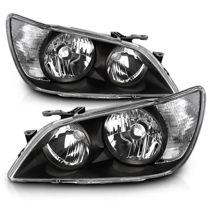 Anzo USA crystal headlight set for Lexus IS300 1998-2005 aftermarket replacement headlight upgrade