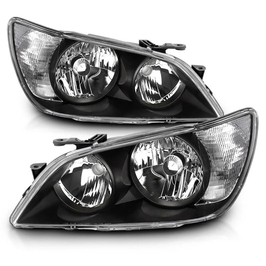Anzo USA crystal headlight set for Lexus IS300 1998-2005 aftermarket replacement headlight upgrade