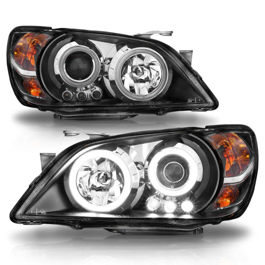 Anzo USA Projector Headlight Set w/Halo LEXUS IS300 98-05