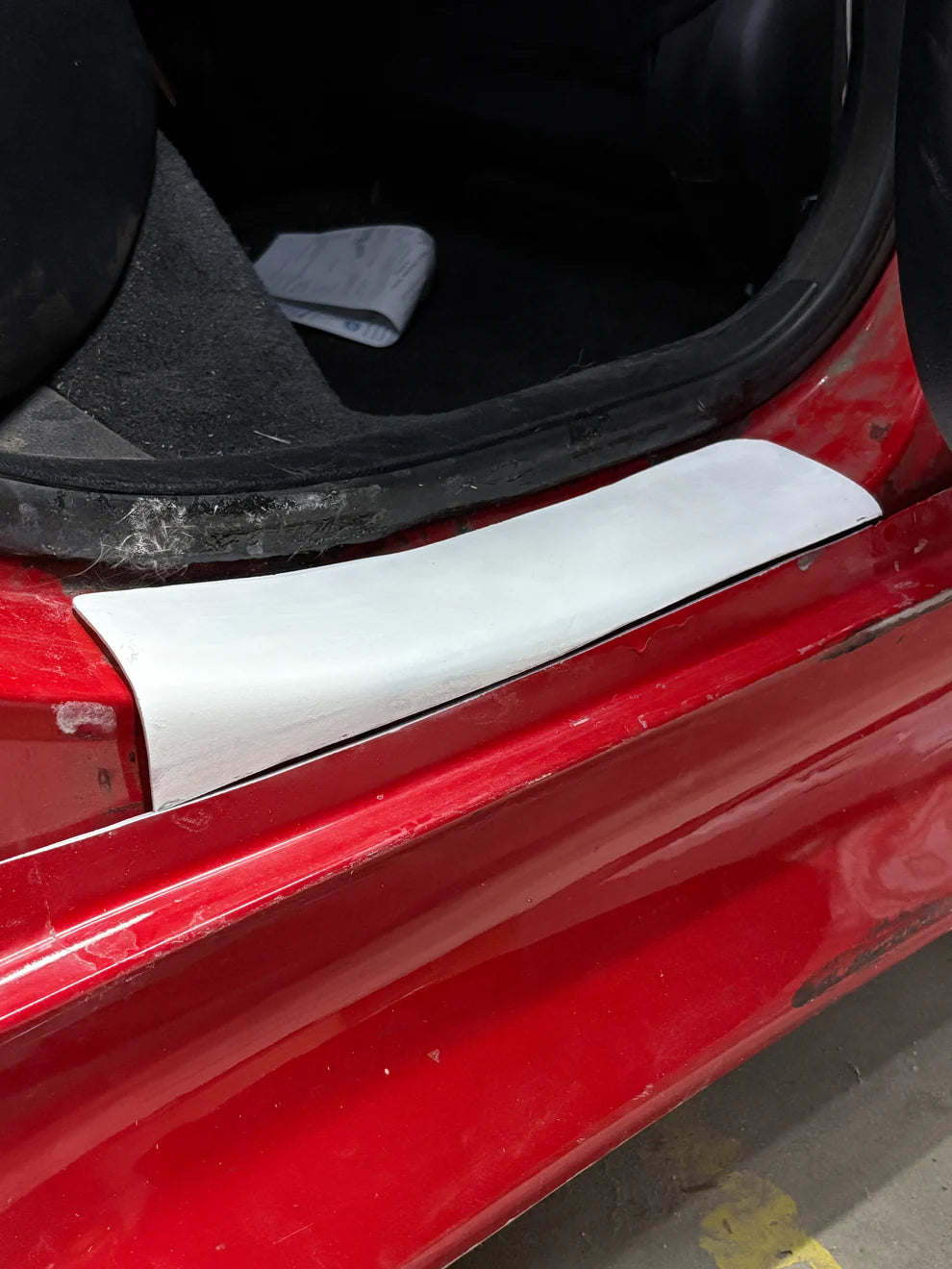 Dunlap Aero Solutions side skirt mounting brackets for Lexus IS300 aftermarket body kit installation hardware
