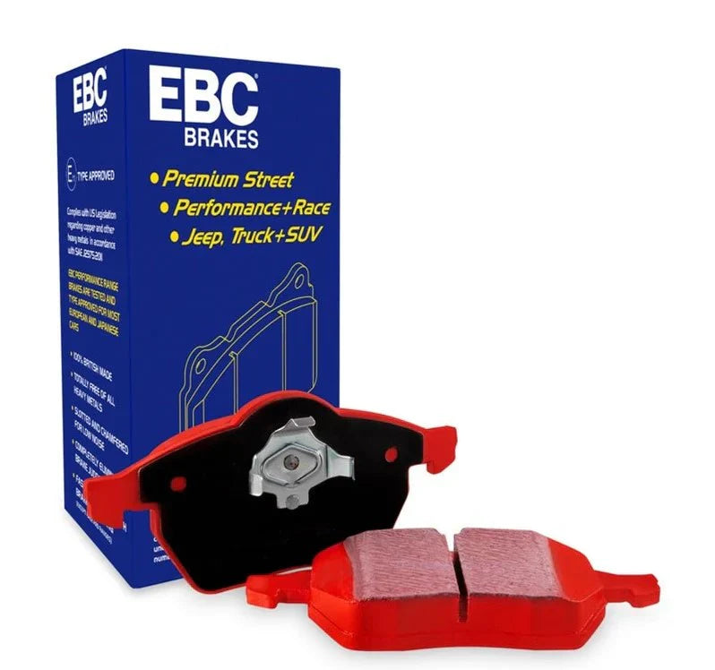 EBC Brakes Redstuff Premium Street front brake pad set with box and pads for Lexus IS300 D619 DP31223C
