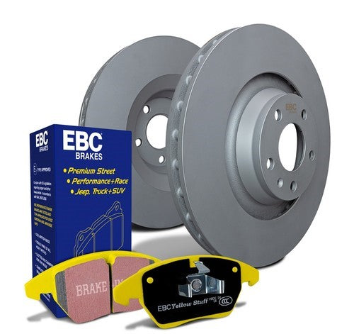 EBC Brakes S13KR1171 Rear Disc Brake Pad and Rotor Kit DP41224R+RK1034