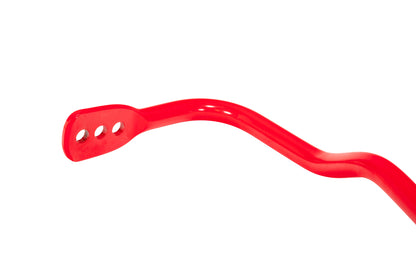 Side profile of the Eibach 17mm rear sway bar for Lexus IS300, showing the bar's contour as it wraps around the rear differential and subframe