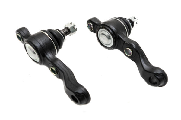 Megan Racing front drift knuckle for Lexus IS300 2000-2005 aftermarket steering angle and drift performance upgrade showing bottom view