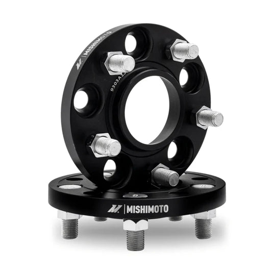 Mishimoto 25mm wheel spacer 5x114.3 with 60.1 hub bore and M12x1.5 studs