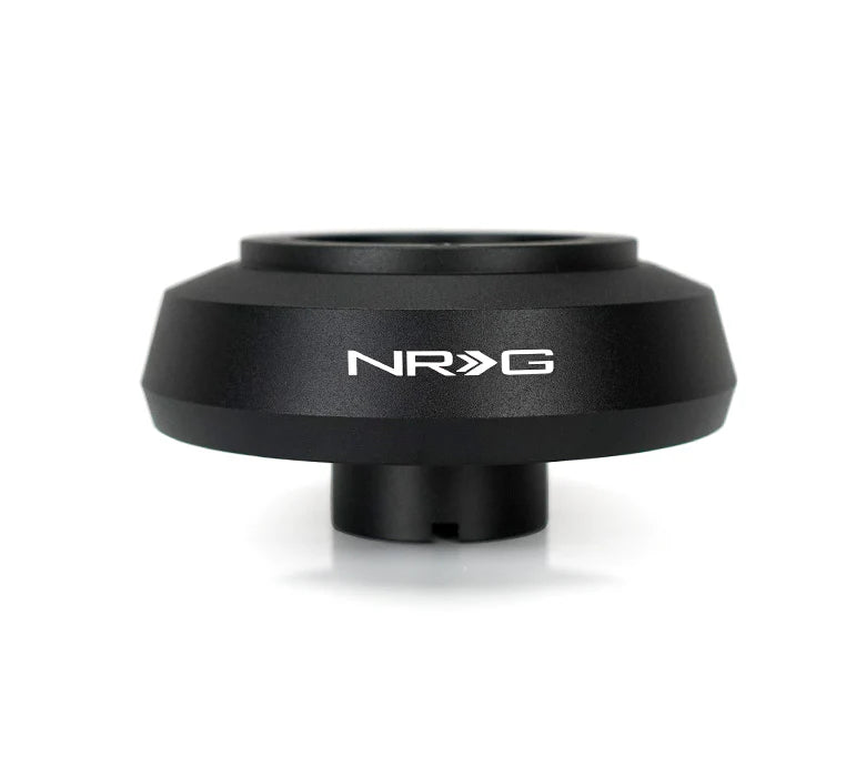 NRG short steering hub adapter for Lexus IS300 2001-2005 shown from different angle highlighting spline fitment, bolt pattern, and hub construction