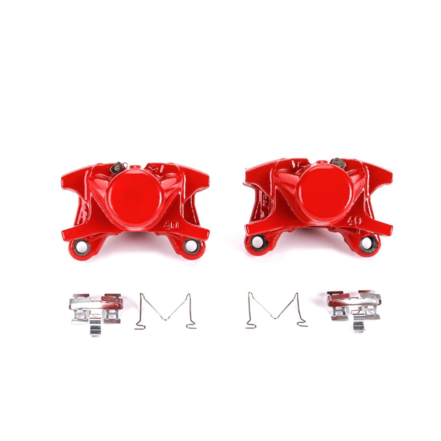 Power Stop red rear brake calipers for Lexus IS300 2001–2005