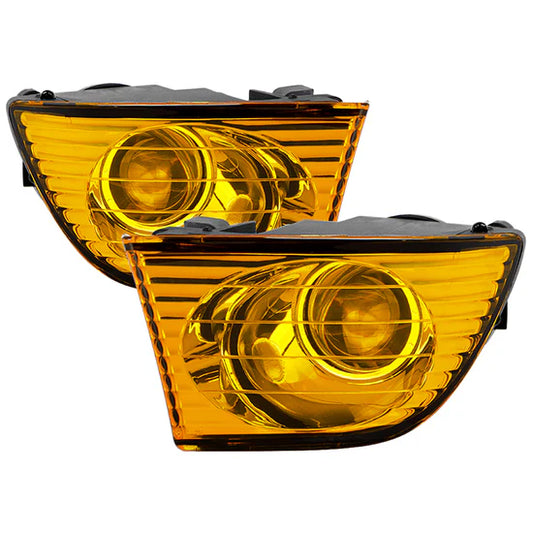 Spyder Auto yellow OEM fog lights for Lexus IS300 2001-2005 replacement fog lamps with yellow lens for improved visibility
