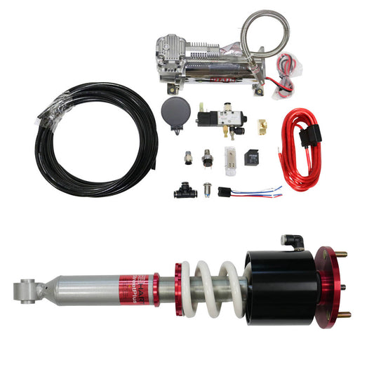 TruHart StreetPlus Coilovers w/ Front Air Cups + Gold Tankless Control System LEXUS IS300 01-05